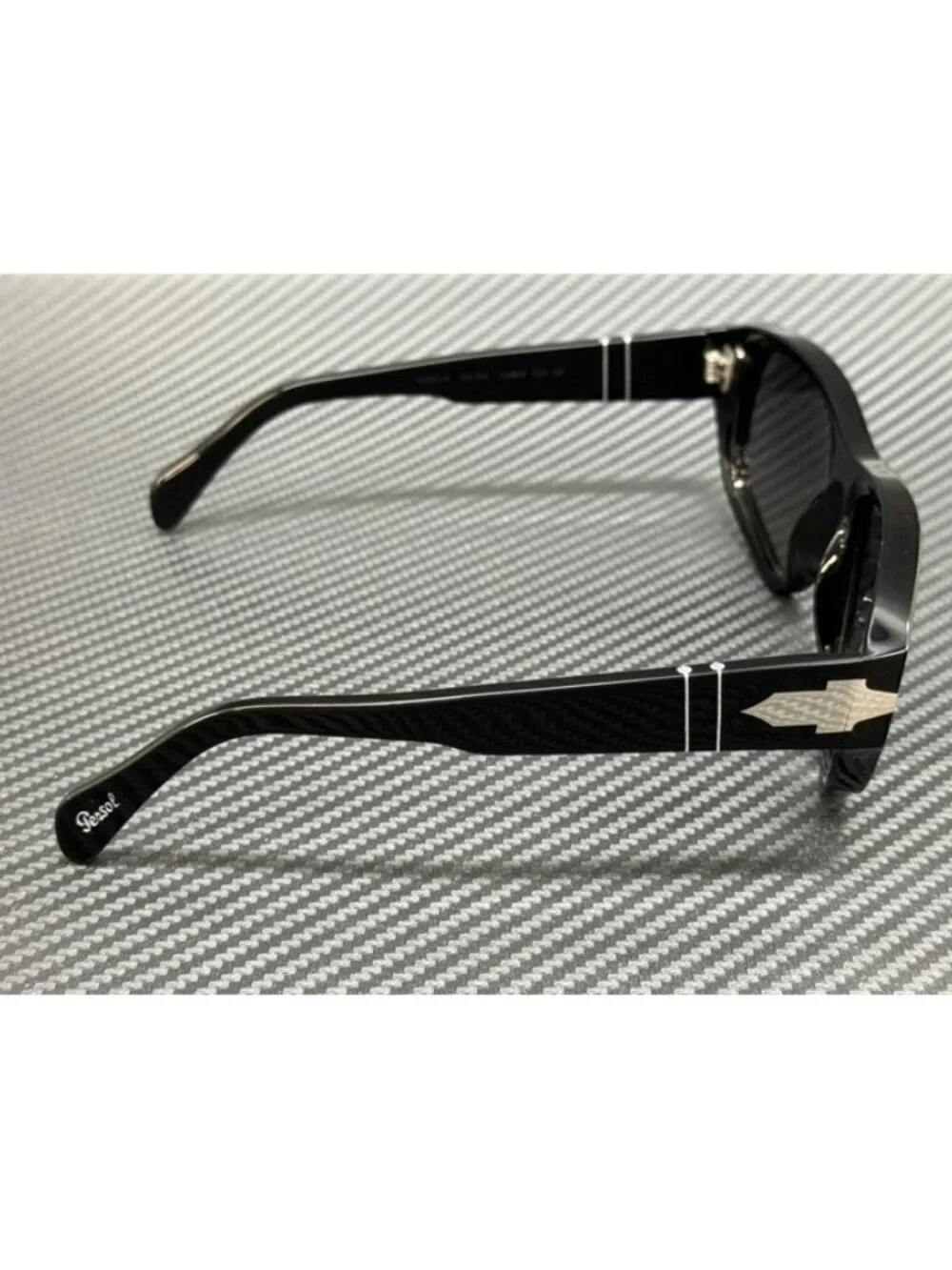 New Persol Men Black Sunglasses 58-18-145